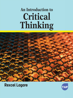 cover image of An Introduction to Critical Thinking